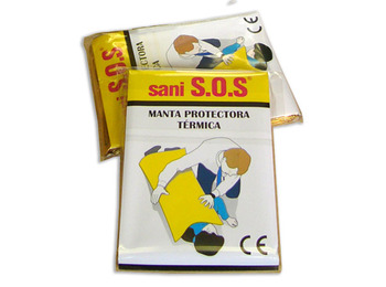 Couverture de protection thermique aluminisée