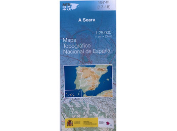 Carte A Seara Caurel 157-3 IGN 1:25 000