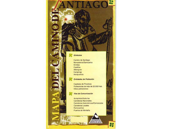 Carte du Chemin de Santiago - Cumio