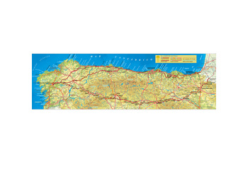 Carte en relief Chemin de Santiago 78x25 cm