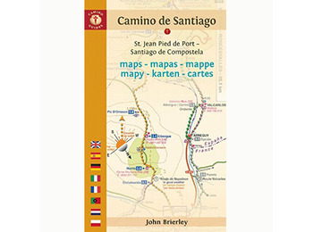 Cartes des étapes du Camino - John Brierley