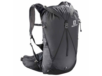 Salomon Out Jour 20 + 4 sac à dos Noir