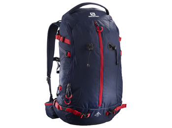 sac à dos Salomon QST 35 Marino/Rojo