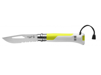 Navaja Opinel Acier inoxydable Extérieur n.8 Jaune