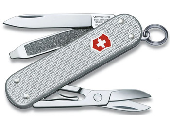 Couteau Victorinox Classic Alox 5 usages Gris