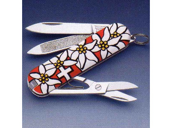 Navaja Victorinox Classic Edelweiss 3 utilise