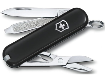 Couteau de poche Victorinox Classic SD 7 usages Noir