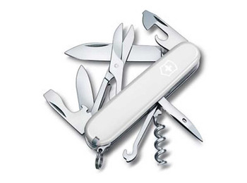Couteau de poche Victorinox Climber 14 usages 91 mm BLANC