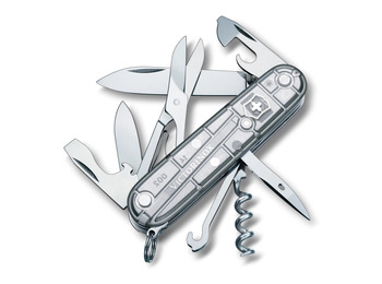 Couteau de poche Victorinox Climber 14 outils, 91 mm, SilverTech