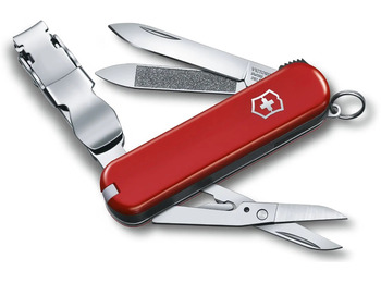 Victorinox Nail Clip 580 8 Utilisations Couteau Rouge