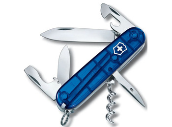 Couteau de poche Victorinox Spartan 12 usages 91 mm Bleu translucide