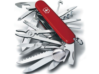 Couteau de poche Victorinox Swiss Champ Rouge