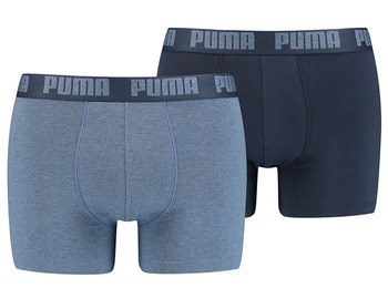 Lot de 2 boxers Puma bleu/marine