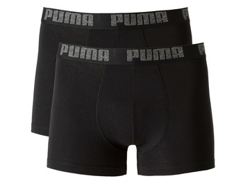 Pack 2 boxers Puma Noir/Noir