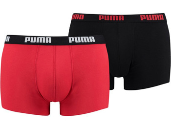 Pack de 2 boxers Puma Rouge/Noir