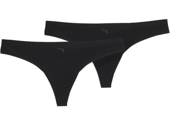 Pack 2 strings Puma coton Noir