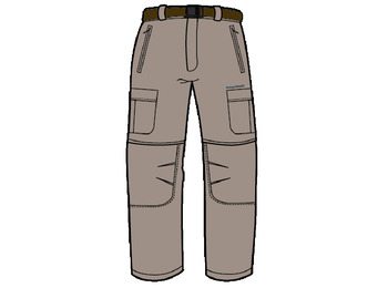 Pantalon Desmontable Trangoworld Jalla 7D0