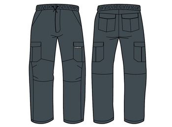 Pantalon Trangoworld Kirpis Kid 5A0 580