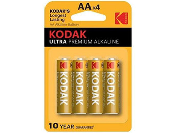 Pile alcaline ultra premium Kodak LR6 AA