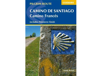 Route des pèlerins Camino de Santiago - Chemin français brun sablonneux