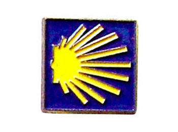 Épingle d\'étoile jaune de la voie métallique