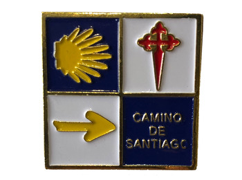 Pin Flèche, Croix et Chemin des étoiles de Santiago Grande