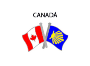 Pin Metal Flag Canada Voie Santiago