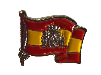 Pin drapeau métallique de l\'Espagne