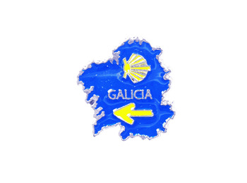 Pin Carte métal Galice