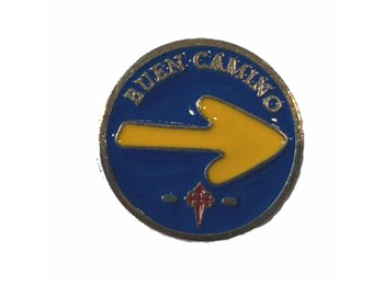 Pin métal ronde Arrow Good Way