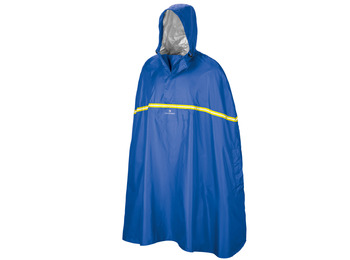 Poncho Ferrin Dryride Bleu