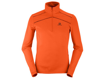 Pullover Salomon Discovery LT HZ Orange