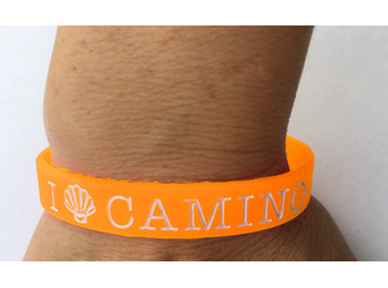 Bracelet en silicone Concha Cami Santiago Naranja