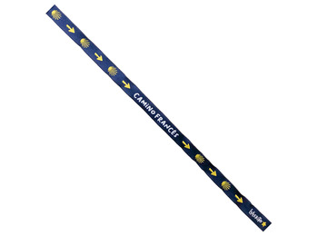 Bracelet Tissu French Way Flèches et Etoiles 55 Bleu