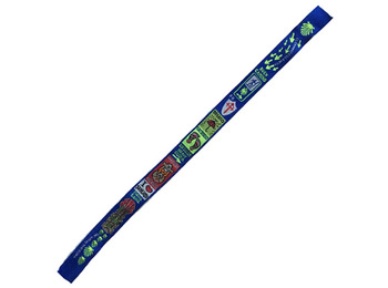 Bracelet en tissu Le chemin est le but 34 Bleu