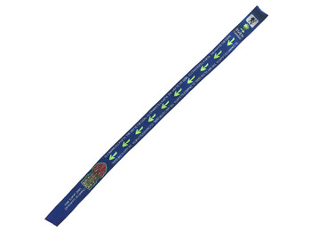 Bracelet en tissu Le Chemin est le but Flèches 21 Bleu