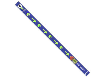 Bracelet en tissu étoile et flèche 15 bleu