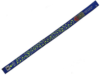 Bracelet en tissu avec petites flèches Camino 18 Bleu