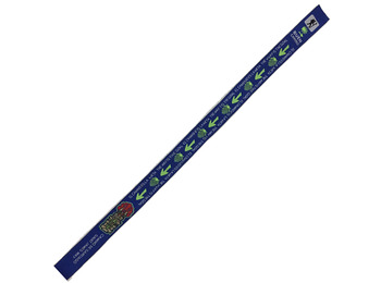 Bracelet en tissu avec flèches et étoiles Buen Camino 20 Bleu