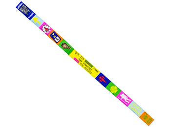 Bracelet en tissu Phrase Dreams 104 Multicoloree
