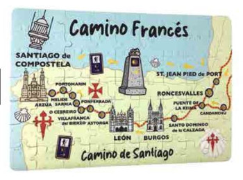 Puzzle enchanté Chemin français