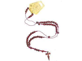 Rosaire avec Cruz de Santiago