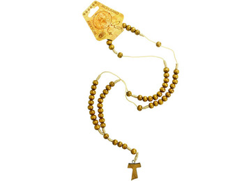 Rosaire avec Croix de Tau