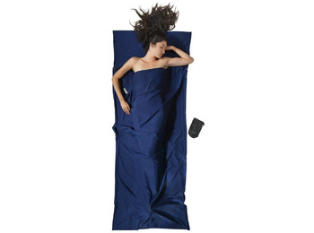 Drap de voyage Cocoon Bleu