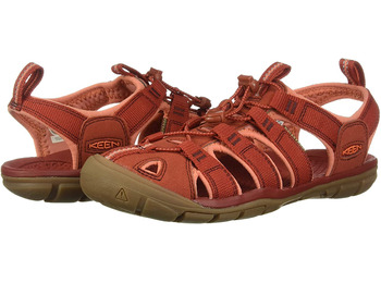 Sandalia Keen Clearwater CNX W Rojo / Corail