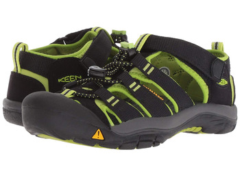 Sandalia Keen Newport H2 Enfants Noir/Lima