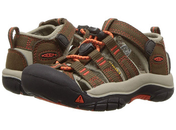 Sandalia Keen Newport H2 Jeunesse Marrón/Naranja