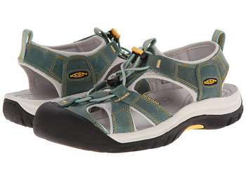 Sandalia Keen Venise Cuero W Bleu Minéral