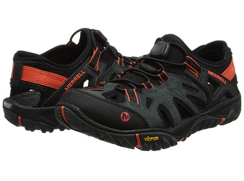 Sandalia Merrell All Out Blaze Sieve W Vert/Négro/Coral