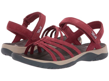 Sandalia Granate de cuir Teva Elzada